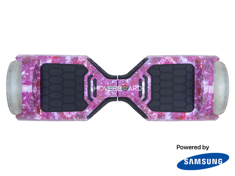 Buy Air Pro Pink Galaxy Hoverboard With Bluetooth Speaker