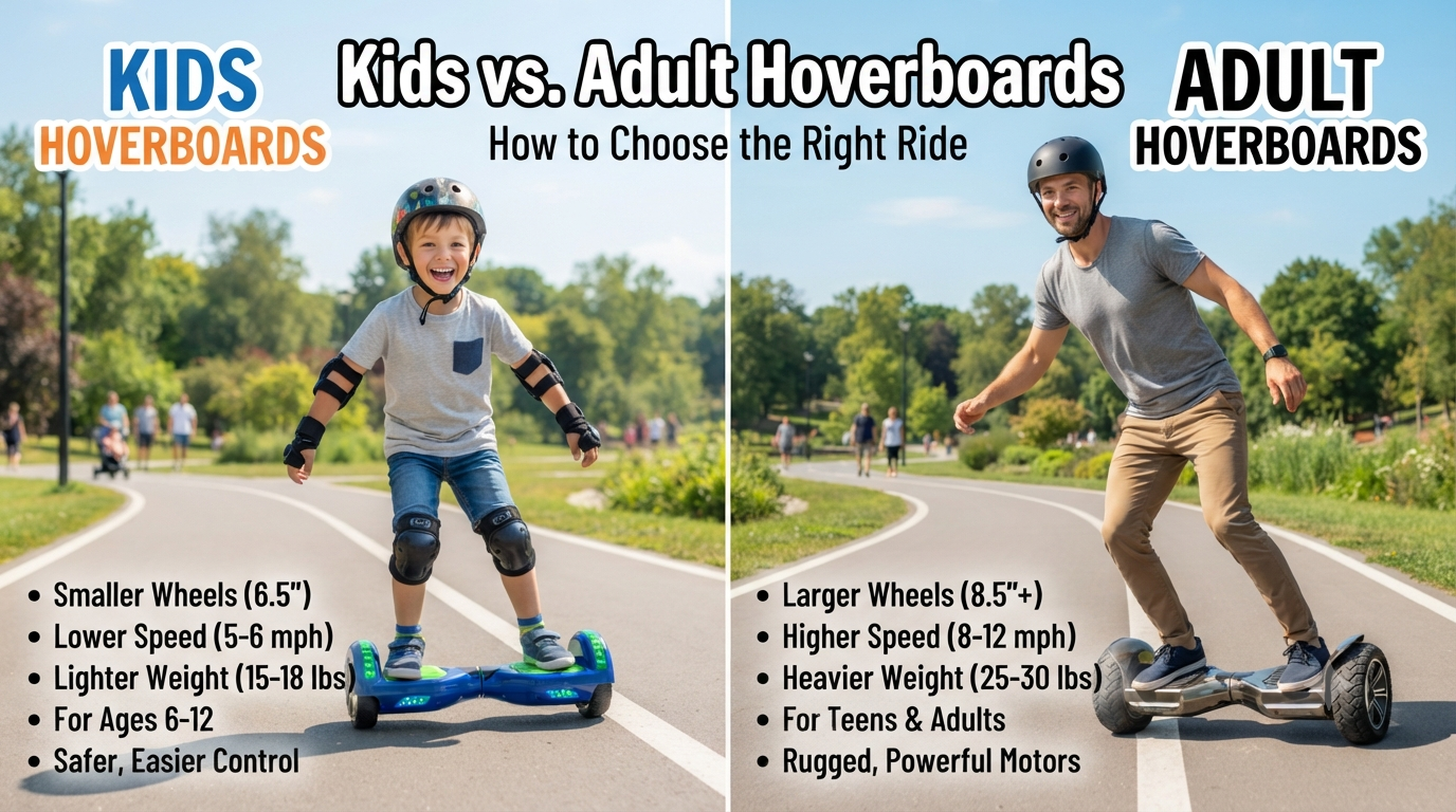 Kids vs Adult Hoverboards